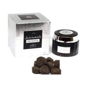 Lattafa Confidential Platinum Bakhoor Incense 100g