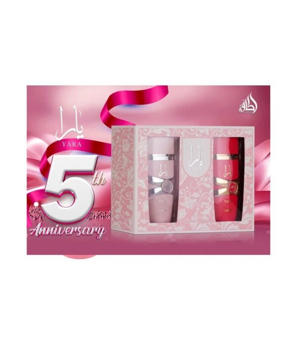 Lattafa Yara 5th Anniversary Edition Gift Set Yara and Yara Candy - Lattafa perfume