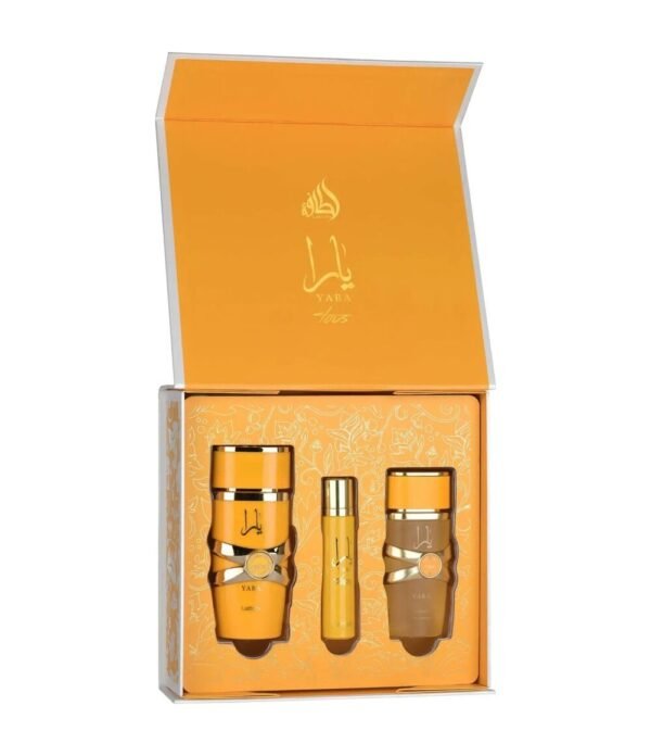 Lattafa Yara Tous Gift Set 100ml + 12ml + Hairmist - Lattafa perfume