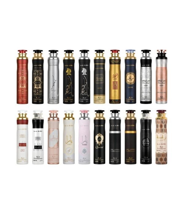 Lattafa Air Fresheners Pack of 4 Mixed 4 x 300ml