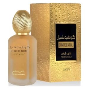 Lattafa Confidential Private Gold Hair Mist 50ml