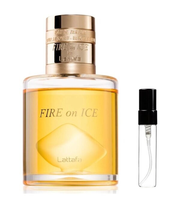Lattafa Fire On Ice Sample 2ml Eau De Parfum