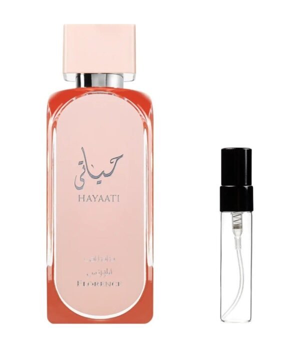 Lattafa Hayaati Florence Sample 2ml Eau De Parfum Lattafa Hayaati Florence Sample 2ml Eau De Parfum