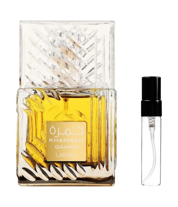 Lattafa Khamrah Qahwa Sample 2ml Eau De Parfum